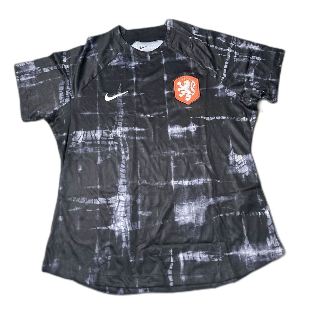 Nike Dri Fit 23 Netherlands KNVB Football Soccer Jersey women's Large DM9570-010